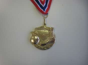 Fotballmedalje. Metall